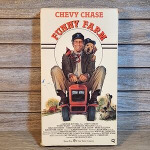 Funny Farm Vhs Comedy Movie Vhs Tape
